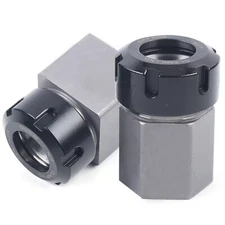 ER-32 Hex+ Square Collet Block Spring Chuck Holder for CNC Lathe Milling Machine
