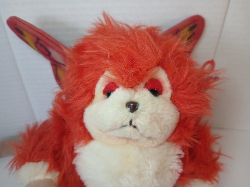 Peluche scimmia spaziale vintage 1986 Disneyland Michael Jackson Captain EO Fuzzball - Foto 7 di 16