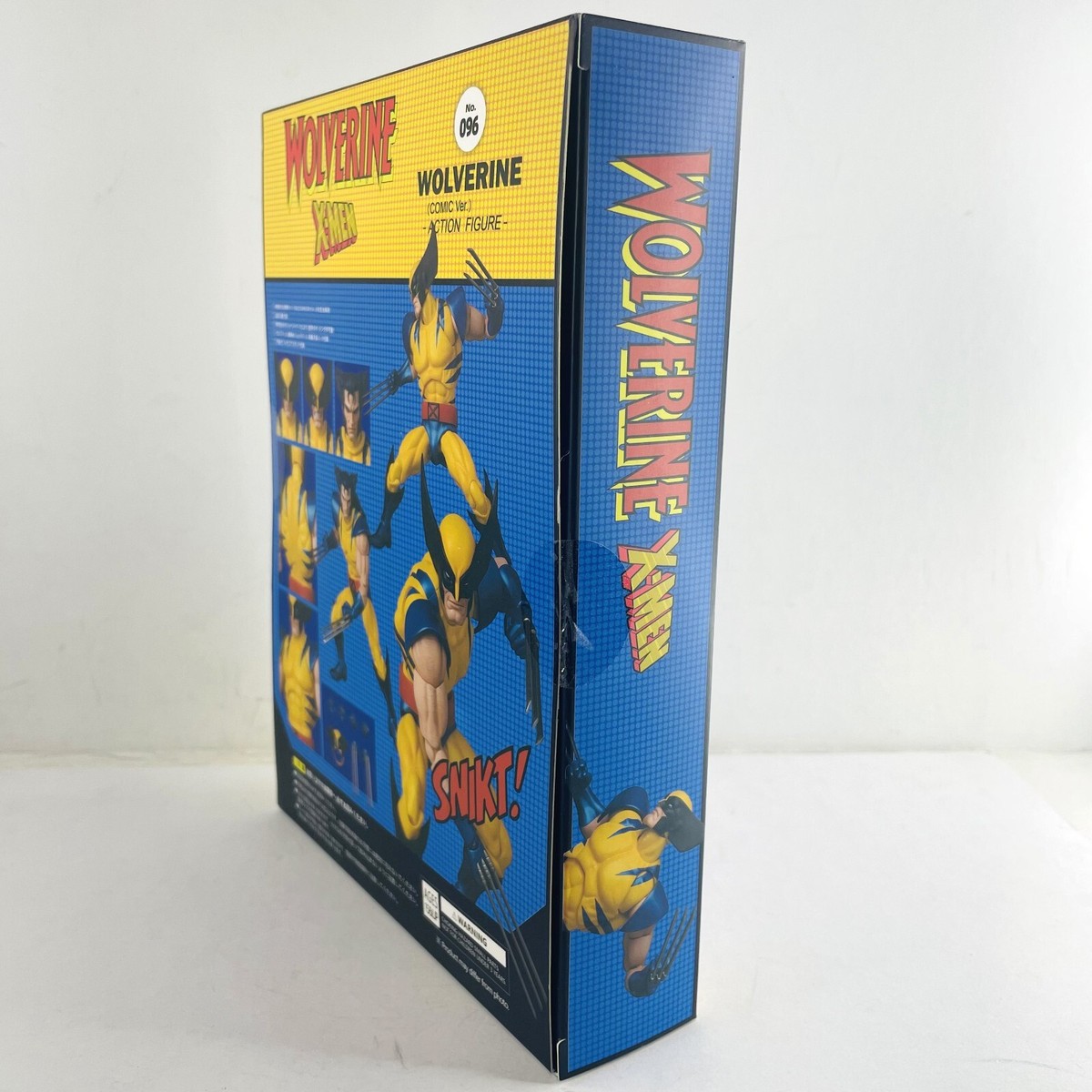 Wolverine X-Men Comic Version w/Accessory 6" Action Figure CT Toys #096 New Box View 5