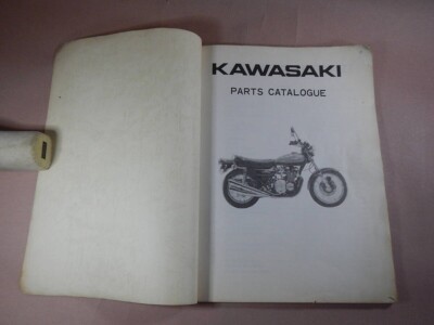 Kawasaki Genuine 900 Z1 Early Model Parts List Catalog English