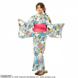 New Peanuts Snoopy Woodstock Yukata Poneycomb Tokyo Casual Summer Kimono Japan Ebay