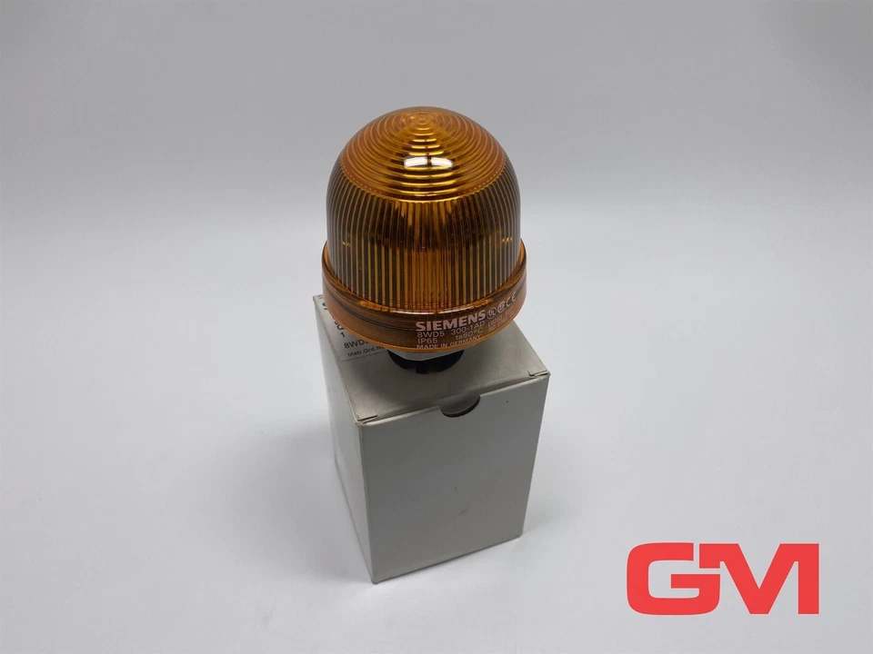 Siemens Einbauleuchte Dauerlicht 8WD5300-1AD Integrated signal lamp 12-230V gelb - Bild 3 von 4