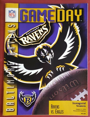 Eagles Vs Ravens Football Live Stream BALTIMORE RAVENS 1996 NFL