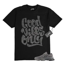 9060 Shadow Grey Castlerock Black T Shirt to Match GVO