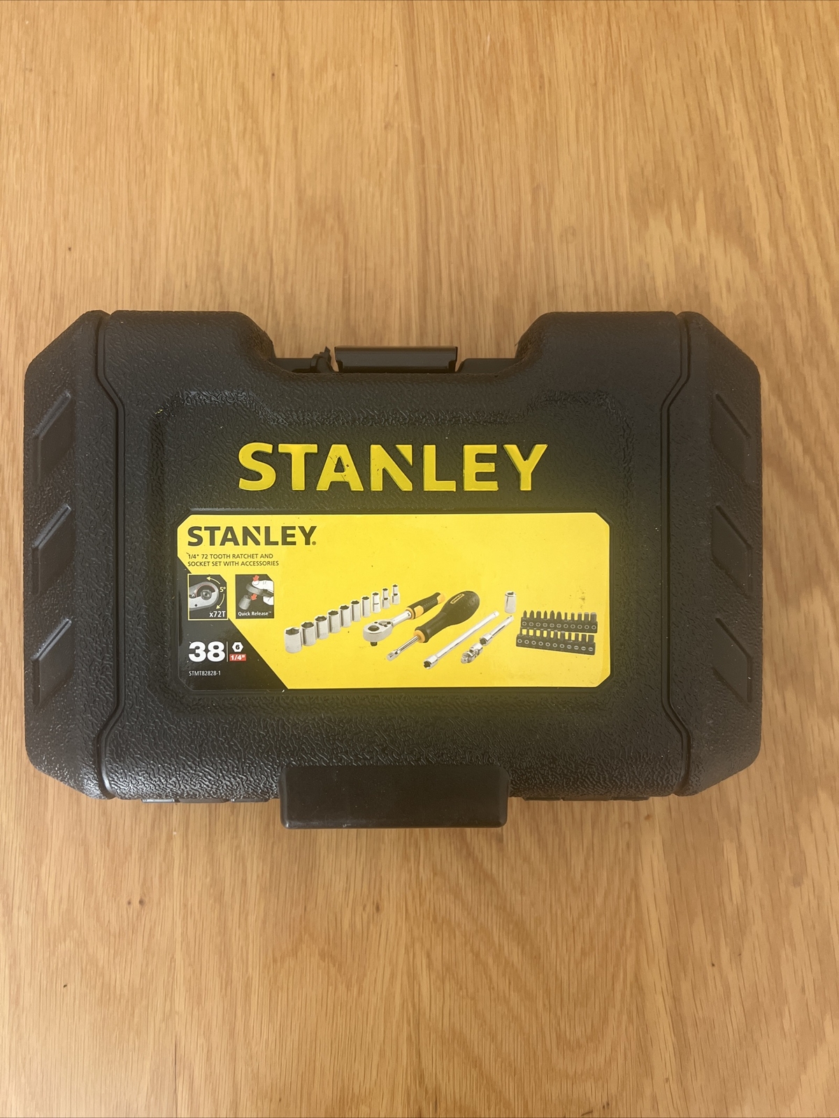 STANLEY STMT82828-1 SOCKET WRENCH SET 1/4 