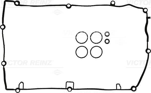 Cylinder head cover gasket set FPM (fluoride rubber) 15-10506-01 VICTOR REINZ - Image 9