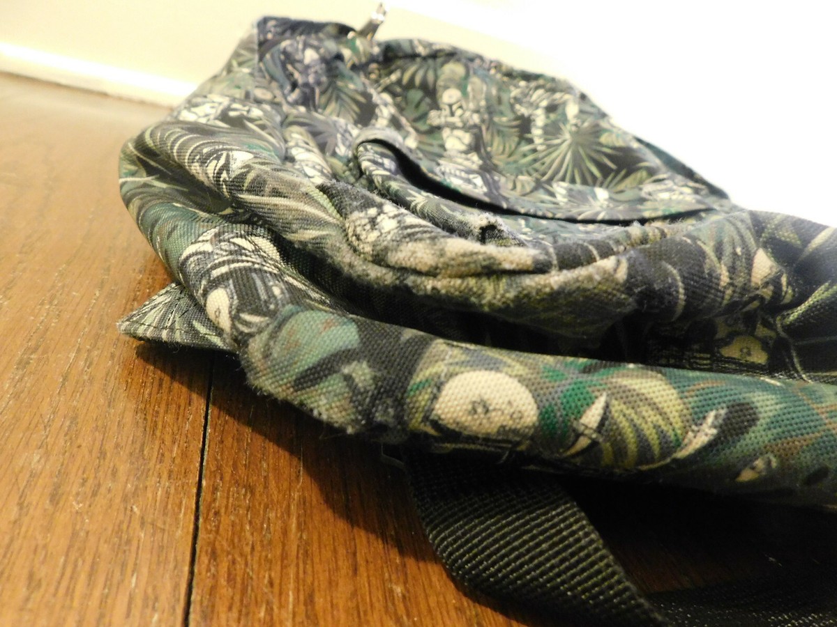 Rare Loungefly Boba Fett in Jungle Leaves Large Backpack  display picture 1