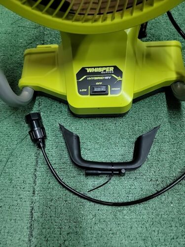 RYOBI 18V Hybrid WHISPER 12"inch Misting Air Cannon Fan (Tool Only) PCL850B - Picture 2 of 10