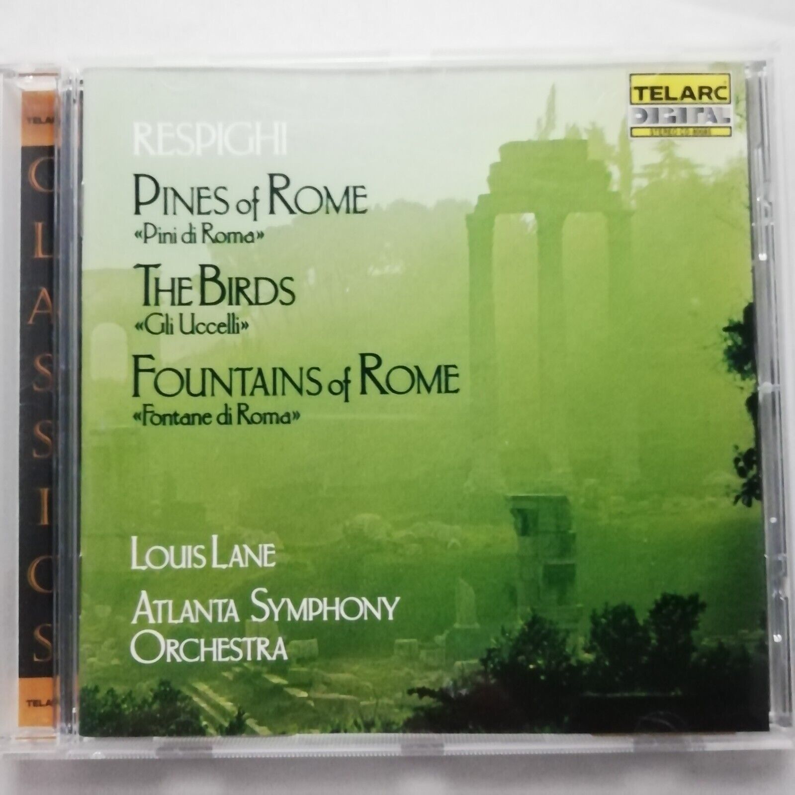 Respighi: Pines of Rome etc. / Louis Lane / Atlanta SO / Telarc CD CD-80085