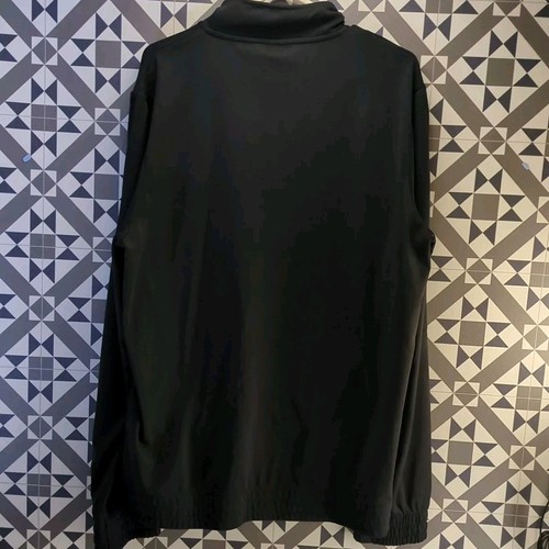 New Era NBA Black Taping Track Zip Tracksuit Top XL Basketball Jacket - Picture 7 of 12