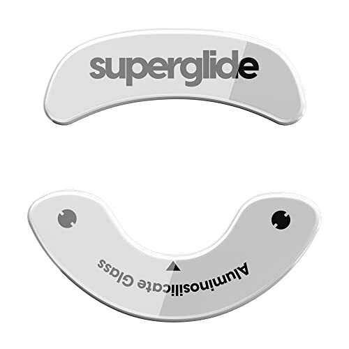 Superglide - Piedi per mouse veloci e lisci realizzati con vetro ultra (B1g)