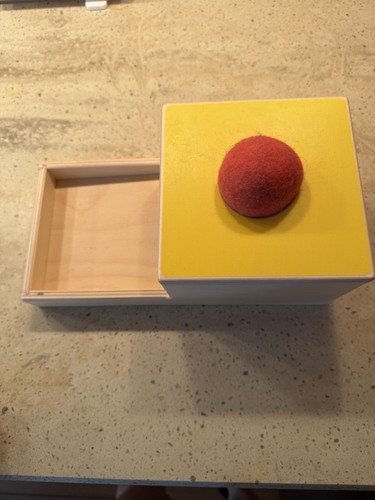 Lovevery Ball Drop Box The Inspector 7 to 8 Months Ball Montessori Toys