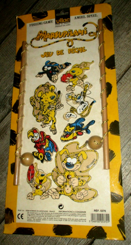Jeu De Pêche En Bois Marsupilami & Vilac - 1976 - RARE - Encore Sous Cello