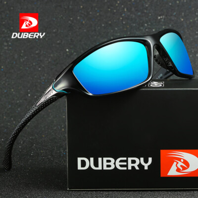 DUBERY Men Polarized Sunglasses Driving Fishing Eye Glasses