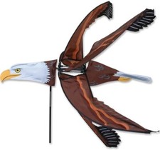 Spinner de viento con estaca de jardín Flying Eagle de 43" de Premier Designs-#25108