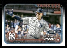 2024 Topps #184 Anthony Rizzo New York Yankees