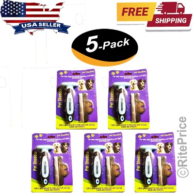 Pet Shedder THE NEW EASY TO USE DE SHEDDING AND LIGHT GROOMING TOOLS (5 Pack)