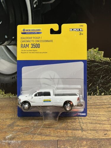 1/64 New Holland Dodge Ram 3500 Dually Dealership Truck - Picture 1 of 2