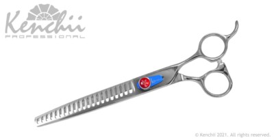 Kenchii Five Star  | Offset - 21-Tooth Blender / Thinner - 7.5'' Total Length