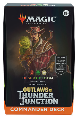 MTG Outlaws of Thunder Junction Deck - Desert Bloom