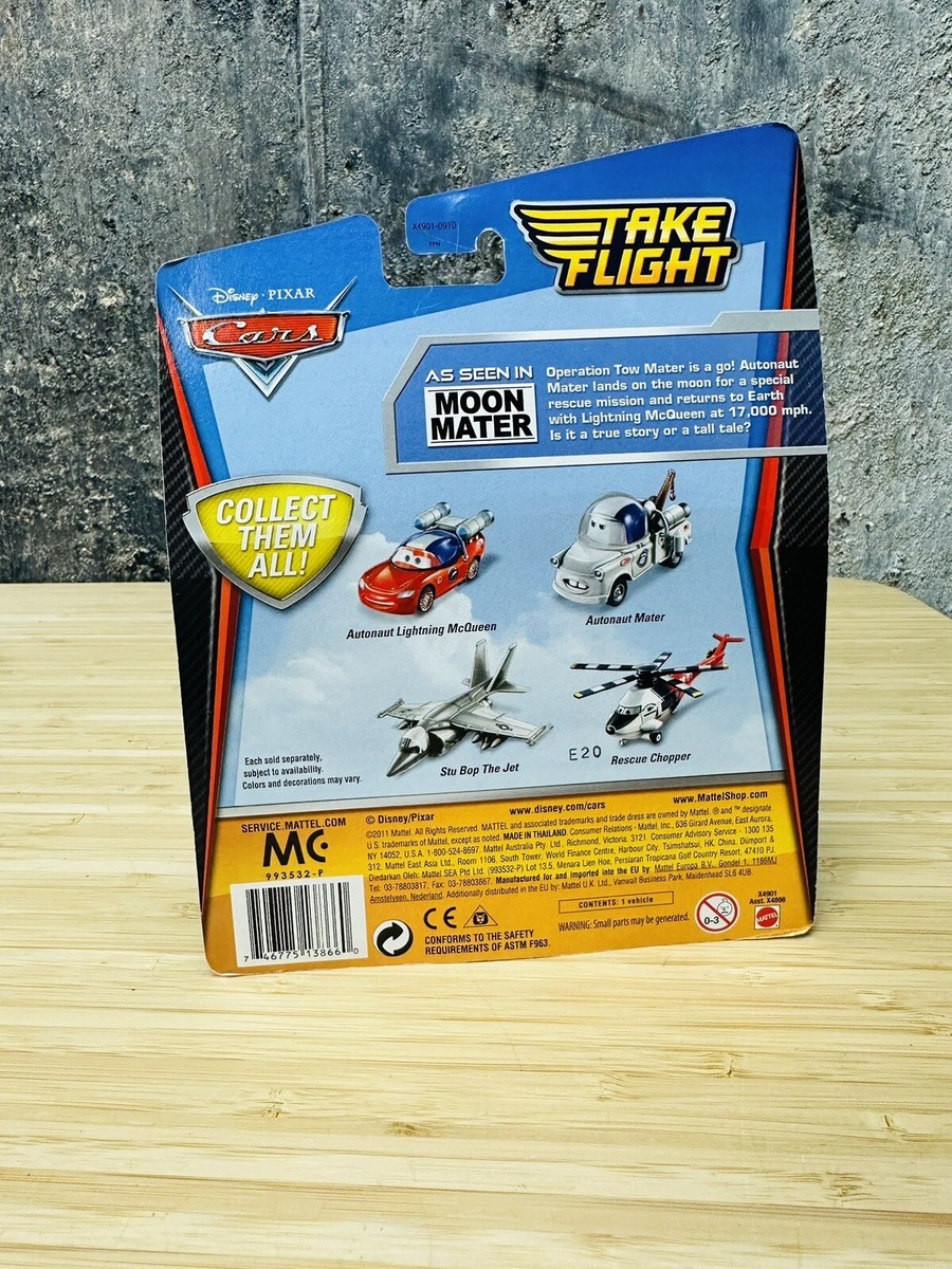 Disney Pixar Cars Take Flight - Stu Bop The Jet 1:55 diecast