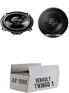 Pioneer Lautsprecher für Renault Twingo 1 Phase 2 Front 13cm Auto Boxen 250W Set