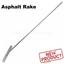36 Inch Magnesium Asphalt Rake Lute 37-tine W...