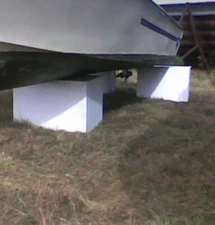 High Density Foam Blocks For Boats Storage And Heavy Items Wedges 12x12x19