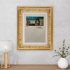 Salvador Dalí Original signed Print, COA + Appraisal for $3,500 USD.*