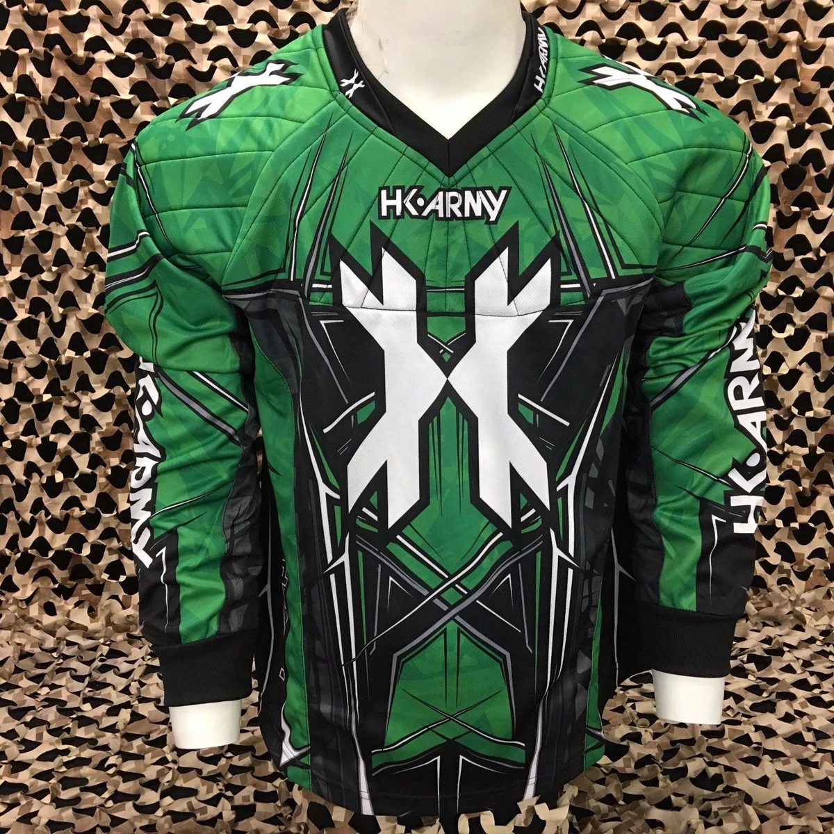 Gilet De Paintball HK Army HSTL Neon Vert - MEDIUM | Impact Proshop