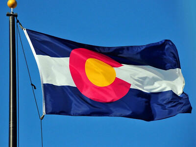 COLORADO STATE FLAG new superior quality 3x5ft size fade resist flag us seller