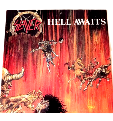 Slayer ‎– Hell Awaits LP 1985 Roadrunner Records – RR 9795