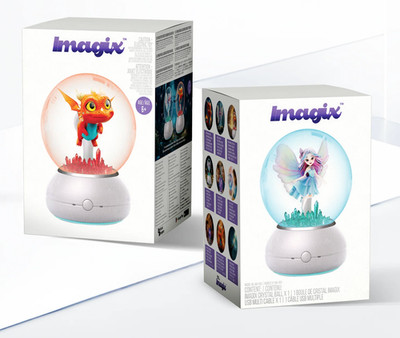 Imagix Crystal Ball Interactive Holographic Display for Kids