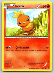 Torchic 12/111 Furious Fists Common