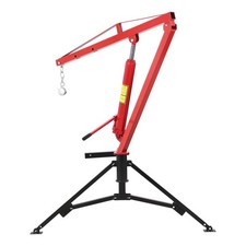 Truck Crane 1000 Lb Hydraulic Hitch Mounted 360 Swivel Hoist Lift For Pickup