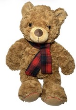 Mary Meyer FabFuzz Toffee Teddy Bear Brown Plush Animal Doll 15"