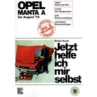 Opel Manta A L/Sr/Gt/E 1970-1975 Jetzt Helfe Ich Mir Selbst Reparaturhandbuch
