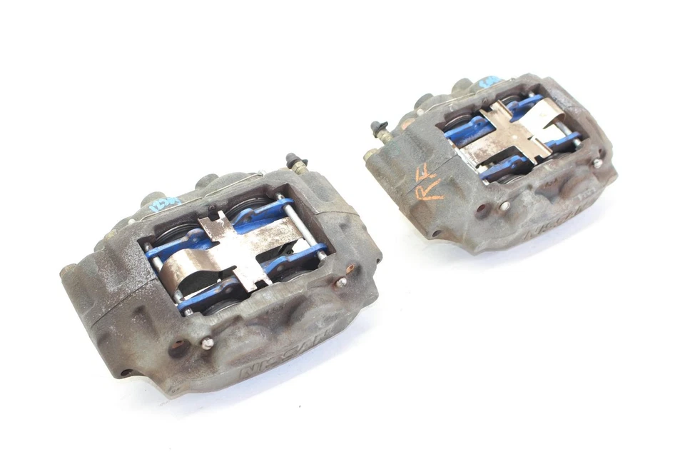 Conjunto de pinza delantera izquierda y derecha 94-96 Nissan 300ZX 2+0 cupé Foto 4 de 4