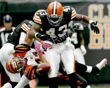 TJ WARD Cleveland Browns Glossy 8 x 10 Photo Poster Man Cave