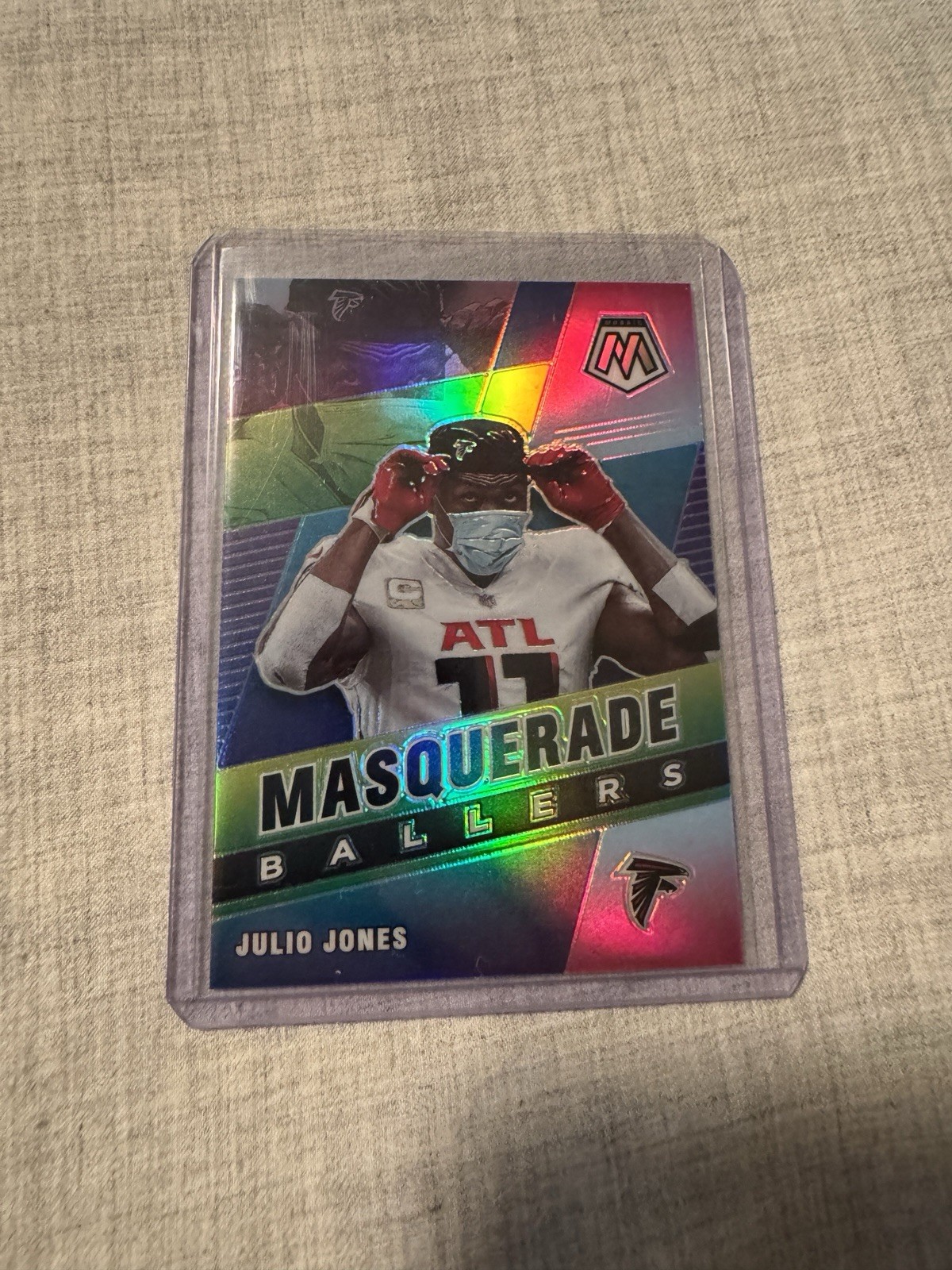 Julio Jones Masquerade Mosaic 2021 Falcons Card