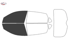 Computerized Custom PreCut 2Ply Window Tint Film Kit For 08-12 Infiniti EX 35