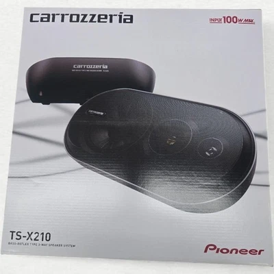 Pioneer Carrozzeria TS-X210 Box Speaker 3-way 100W Noir Car Audio Parts - Photo 1/4