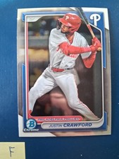 2024 Bowman Chrome Justin Crawford #BCP-17 Philadelphia Phillies 
