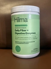 Hilma Daily Fiber and Digestive Enzymes Fiber Supplement Powder 8.36 oz