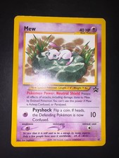 Pokemon Mew Card 47 Promo Black Star Wizards of the Coast ENG