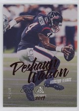 2019 Panini Luminance Red /10 Deshaun Watson #7 3hd