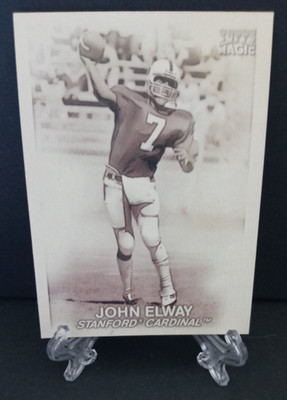 2009 Topps Magic M15 Black-N-White John Elway Stanford/Broncos HOF! $2.99 BIN