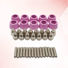 40 PCS/Set Welding Torch Electrode Nozzle Air Plasma Tip Nozzles Consumables