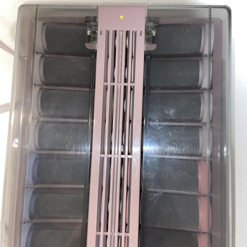 Hot Rollers Vidal Sassoon Slimline 20 Velvety Curlers + clips Tested Works #abk - Picture 16 of 19