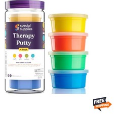Therapy Putty for Teens and Adults - Resistive Hand Exercise Stress Relief Th...